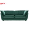 Sofa 3 chỗ Leaf vải xanh 0021 – Nội Thất Toka
