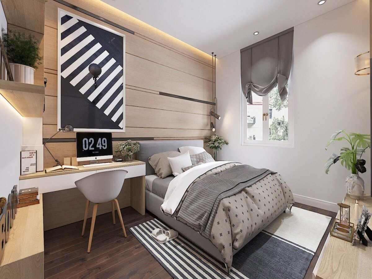 Top 10 Ý tưởng trang trí phòng ngủ nam đẹp & ấn tượng nhất